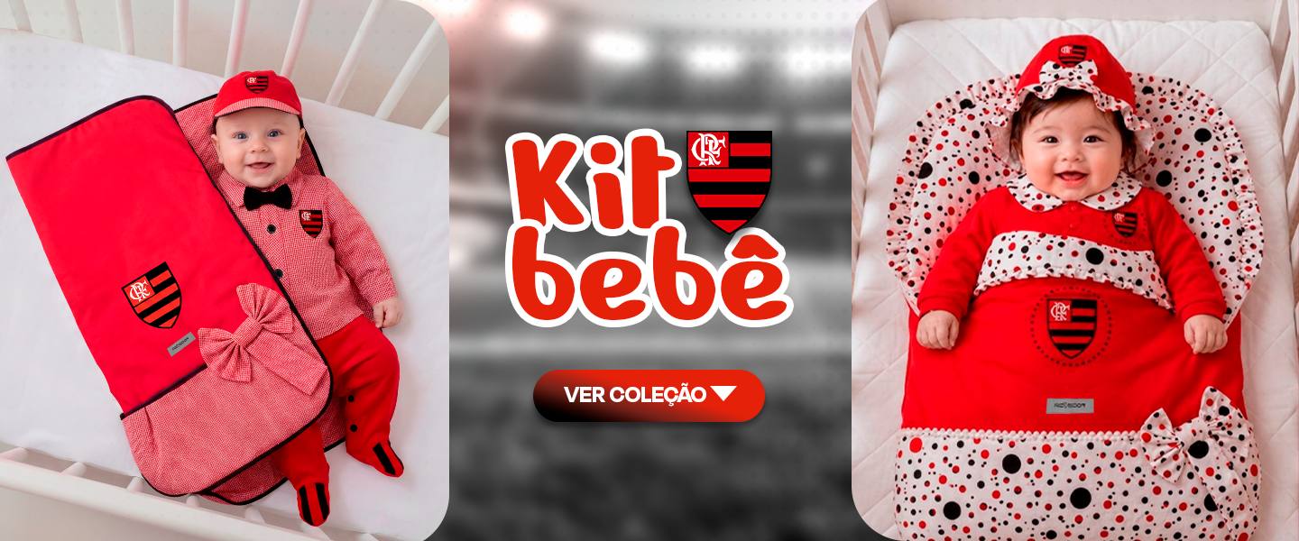 kit maternidade - flamengo